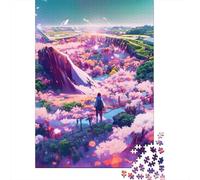 Puzzle in legno da 1000 pezzi "Mattinata" per adulti e adolescenti dai 12 anni in su, regali di Natale, 1000 pezzi (75x50 cm)