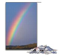 Puzzle in legno da 1000 pezzi per adulti e bambini di Jigsaw Rainbow in The Sky per adulti 1000 pezzi (38x26 cm)