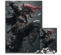 Puzzle in legno da 1000 pezzi per adulti raffiguranti donne combattenti perfetti per adolescenti e decorazioni per la casa 1000 pezzi (75x50 cm).