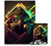 Puzzle in legno da 1000 pezzi sulla diffusione del virus, sfida per la mente, regalo perfetto per adolescenti e arredamento per la casa, 50x75cm/19,68x29,52 pollici