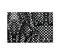Puzzle in legno da 1000 pezzi WZYWHJ in bianco e nero ondulato puntini stampati per adulti e bambini, perfetto per divertimento in famiglia, sollievo dallo stress