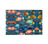 Puzzle in legno da 1000 pezzi WZYWHJ sottomarino pesce della barriera corallina stampato per adulti e bambini, perfetto per divertimento in famiglia, sollievo dallo stress