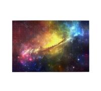 Puzzle in legno da 1000 pezzi WZYWHJ stelle colorate immagine per adulti e bambini, perfetto per divertimento in famiglia, sollievo dallo stress