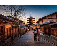 Puzzle in legno da 2000 pezzi Puzzle giapponese di costruzione di strade con paesaggi impegnativi