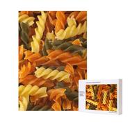 Puzzle in legno da 300 pezzi di pasta gustosa per il divertimento di tutta la famiglia