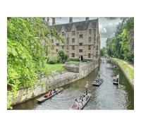 Puzzle in legno da 3000 pezzi per adulti del campus dell'università di Cambridge nel Regno Unito, regalo e souvenir turistico