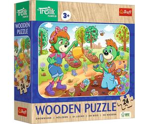Puzzle in legno dei Treflings: Incontra la famiglia Treflik 24 pezzi 1