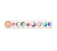Puzzle in Legno Del Sistema Solare Per Bambini, Spaziale Pianeta Universo Puzzle Pianeta Gioco Da Tavolo Puzzle Educativo Giocattoli in Legno Per Ragazzi E Ragazze