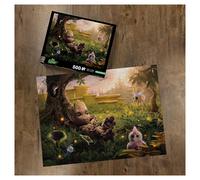 Puzzle In Legno Di 500 Pezzi Di Baby Groot Dei Guardiani Della Galassia Marvel