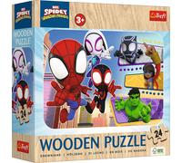 Puzzle in legno di Spidey e i suoi fantastici amici 24 pezzi