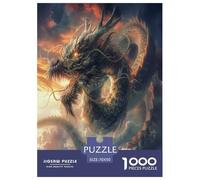 Puzzle in Legno Dragon Fantasia Arte Colore Stampa Di Qualit Gioco Educativo E Stimolante Creatura Fantastica Di Artework 1000 Pezzi Artee Per Adulti E Ragazzi 70x50cm/1000pcs