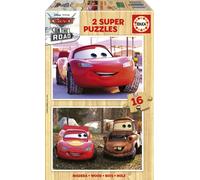 Puzzle in legno EDUCA auto 2x16 pezzi