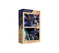 Puzzle in legno Educa Toy Story Buzz Lightyear - 2 x 50 pezzi - Multicolore - 24x39x6 cm