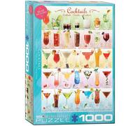 Puzzle In Legno Eurographics Cocktails 1000 Pezzi 680Mm X 480Mm