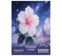 Puzzle in Legno Fiore di rosa di Sharon Artee Stampa Di Qualit Genitore-Figlio Attivit Arbusto Di Artework 1000 Pezzi Artee Regalo Per Amore E Amico 38x26cm/1000pcs