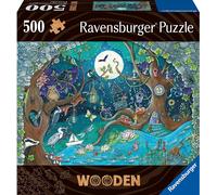 Puzzle Ravensburger 17516 Fantasy Forest Legno 500 Pezzi