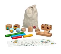 Puzzle in legno GATTI GIOCHERELLONI con schede modello Lucy & Leo