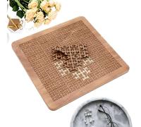 Puzzle in Legno - Gioco Da Tavolo Geometrico Portatile Con Vassoio,Puzzle Difficili E Impegnativi | Per Famiglia E Amici, Adulti, Uomini E Donne, Casa, Festa, Raduno, Vacanza E Compleanno