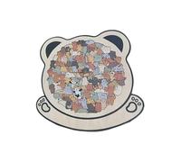 Puzzle In Legno,Gioco Educativo e Stimolante,Puzzle in Legno a Forma di Animale - Per Il Libero In Casa In Ufficio A Scuola E In Occasioni Come Compleanno E Natale