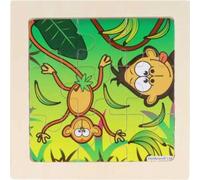 Puzzle in legno Giungla con Leone 9 pezzi