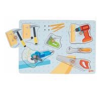 Puzzle in legno goki con strumenti 1 St