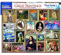 Puzzle In Legno Great Paintings 1000 Pezzi 760Mm X 610Mm