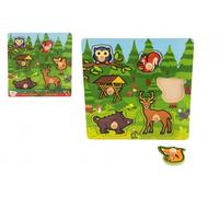 Puzzle in legno - I miei primi animali del bosco