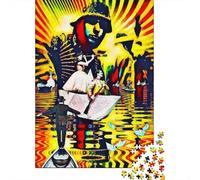 Puzzle in legno "I sopravvissuti del Titanic arrivano" da 1000 pezzi, puzzle per adulti, gioco educativo, sfida, giocattolo, regali per la vigilia di Natale, 1000 pezzi (75x50 cm)