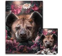 Puzzle in legno "Iena floreale" da 1000 pezzi, regalo perfetto per la festa della mamma, compleanni, Natale, 50x75CM/19,68x29,52 pollici.
