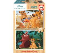 Puzzle in legno Il Re Leone 2x25 pezzi