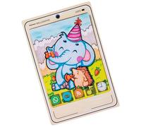 Puzzle in Legno in Legno, da Tavola di Puzzle, Cognitivo Early Education, Blocco di Carta Interattiva Giocattoli per il compleanno di Capodanno di Natale