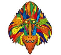 Puzzle in legno - Monkey/M