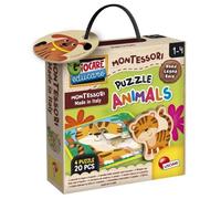 Puzzle in legno Montessori con animali
