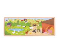 Puzzle in legno Nella fattoria di Bigjigs Toys