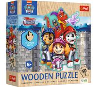 Trefl Puzzle in Legno Junior 50 Pezzi - Paw Patrol, Rescue Knights - 1 pz.