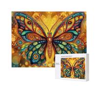 Puzzle in Legno per Adulti 1500 Pezzi | Colore farfalla| Giocattoli Educativi | Puzzle Adulti E Famiglie Decor | Dimensione Di 87x57cm | Regalo Adultis | Regali Natale (Formato: 34.8x22.8in) o-55