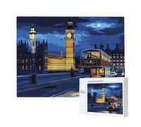 Puzzle in Legno per Adulti 500 Pezzi | Strada autobus| Giocattoli Educativi | Puzzle Adulti E Famiglie Decor | Dimensione Di 52x38cm | Regalo Adultis | Regali Natale (Formato: 20.8x14.8in) o-396