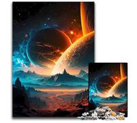 Puzzle in legno per adulti "Altopiano Stellare Universo" da 1000 pezzi, attività divertenti a casa, regalo di compleanno, regali da viaggio, 50x75CM/19,68x29,52 pollici