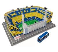 puzzle in legno per adulti, Armando Stadium Puzzle, modello di replica dello stadio di calcio della squadra giovanile argentina, puzzle 3D di assemblaggio di modelli di edifici di fama mondiale