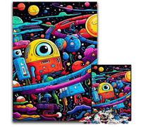 Puzzle in legno per adulti Galaxy Planet 1000 pezzi, perfetto per la casa o l'ufficio, regalo di Natale ideale, 50x75CM/19,68x29,52 pollici.