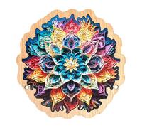 Puzzle in Legno per Adulti - Puzzle Di Forma Unica | Puzzle in Legno a Forma Di | Giocattoli Da Gioco Di Puzzle | Pezzo Di Maestro Da Tavolo Creativo In Legno Di Forma Colorata per