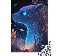 Puzzle in legno per adulti Spirits of Nature2 1000 pezzi di puzzle Puzzle rettangolare Gioco di sviluppo intellettuale 1000 pezzi (75x50 cm)