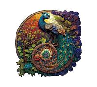 Puzzle in Legno per Animali con Pezzi di Forma Unica Completo di Sacchetto da Conservazione e Poster di Riferimento Gioco Educativo e Stimolante per Tempo di Qualità in Famiglia e con Amici