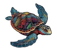 Puzzle in Legno per Animali con Pezzi di Forma Unica Completo di Sacchetto da Conservazione e Poster di Riferimento Gioco Educativo e Stimolante per Tempo di Qualità in Famiglia e con Amici