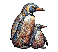 Puzzle in Legno per Animali con Pezzi di Forma Unica Completo di Sacchetto da Conservazione e Poster di Riferimento Gioco Educativo e Stimolante per Tempo di Qualità in Famiglia e con Amici