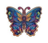 Puzzle in Legno per Animali con Pezzi di Forma Unica Completo di Sacchetto da Conservazione e Poster di Riferimento Gioco Educativo e Stimolante per Tempo di Qualità in Famiglia e con Amici