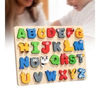 Puzzle in Legno per Bambini, Giocattoli Educativi per La Scuola per Età 3 4 5