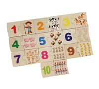 Puzzle in legno per bambini, giocattolo educativo per la scuola materna, in legno, puzzle cognitivo per l'apprendimento, per e ragazze 4 ai 6 anni, per la casa, il soggiorno, l'asilo, per interni