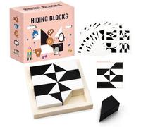 Puzzle In Legno per Bambini Montessori geometrico forma puzzle blocchi di costruzione in legno 3D Jigsaw Puzzle bambini educativo pensiero logico formazione gioco regali
