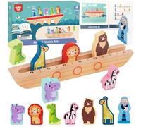 Puzzle in legno per bambini Noè e animali